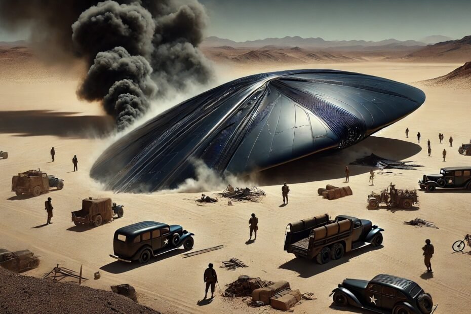 crash soucoupe volante roswell par erreur