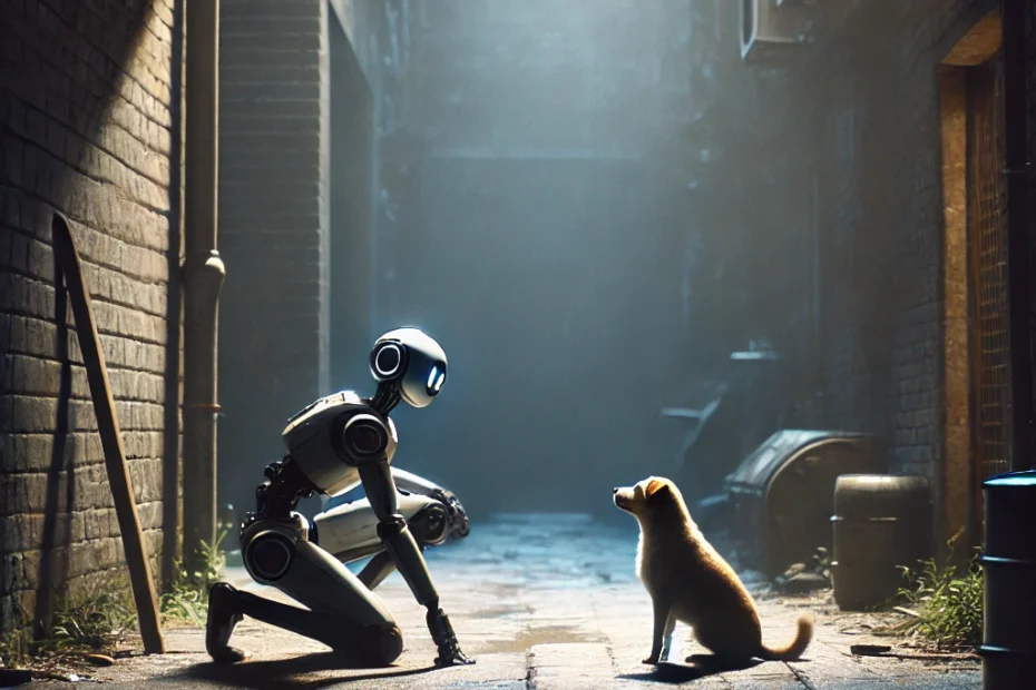 rencontre avec un chien