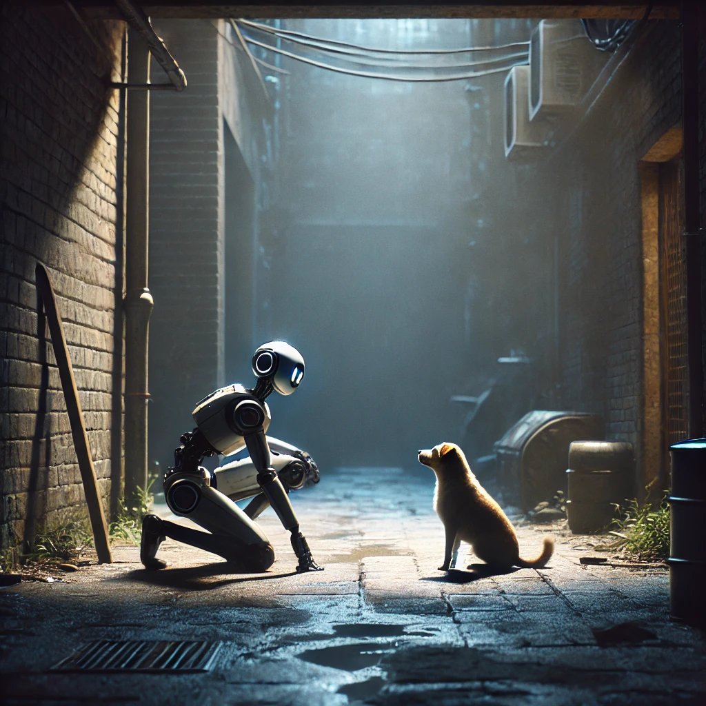 rencontre avec un chien